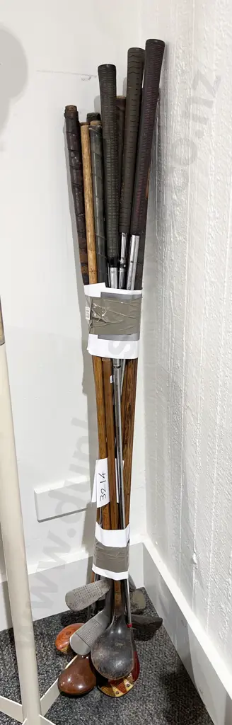 Quantity of Assorted Golf Clubs Image 1++