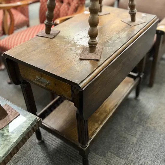 Drop Leaf Tea Trolley