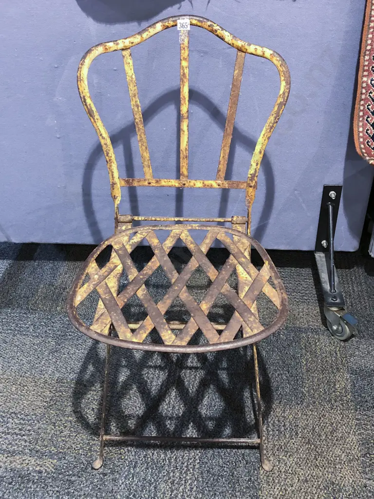 Vintage French Cafe Chair Image 1++