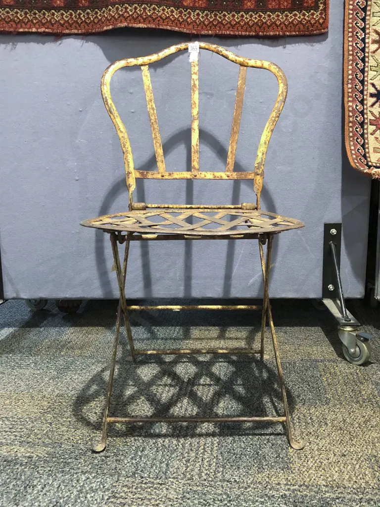 Vintage French Cafe Chair Image 1++