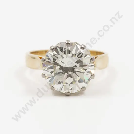 18ct Solitaire Diamond Ring