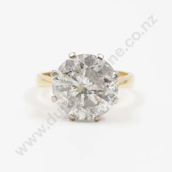 18ct Solitaire Diamond Ring