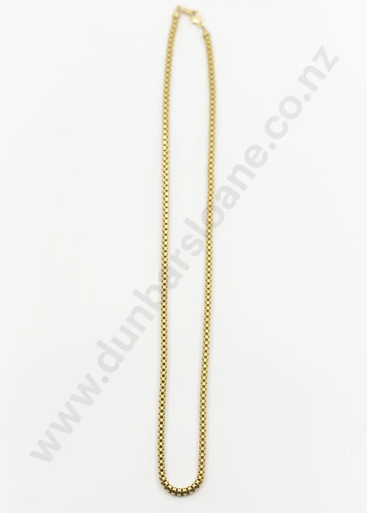18ct Fancy Link Neck Chain Image 1++