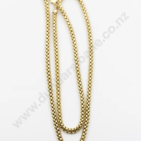 18ct Fancy Link Neck Chain