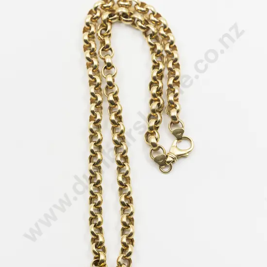 18ct Trace Link Neck Chain