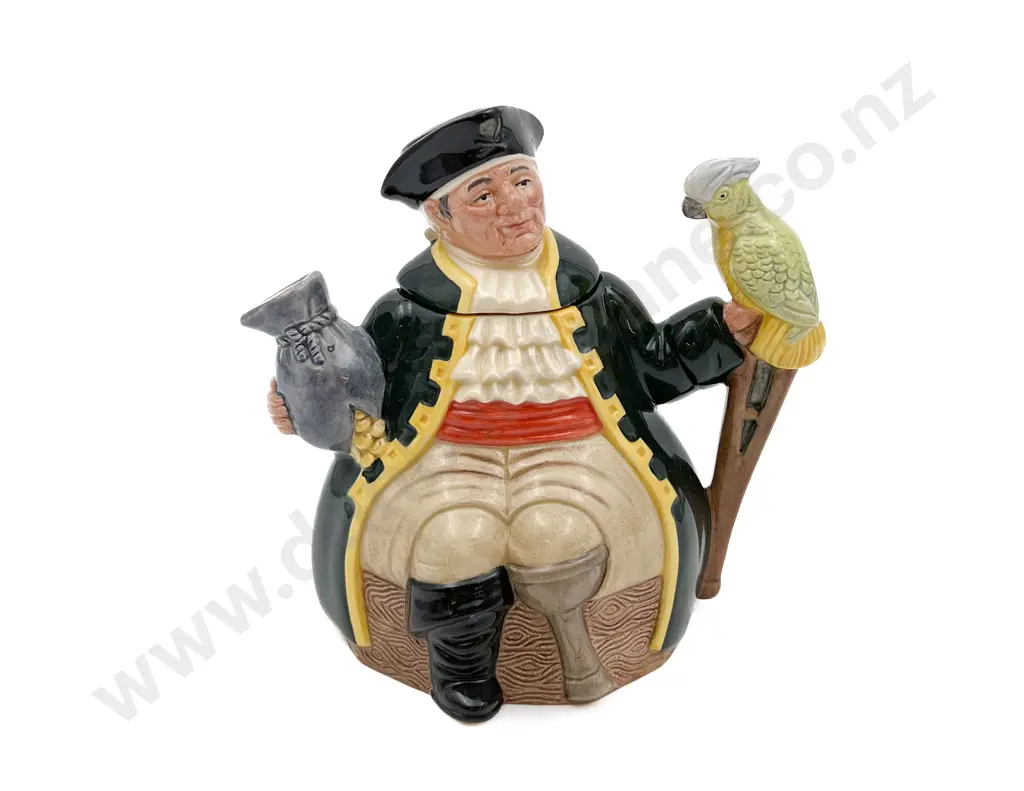 RD Character Teapot " Long John Silver" Image 1++