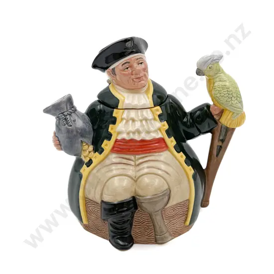 RD Character Teapot " Long John Silver"
