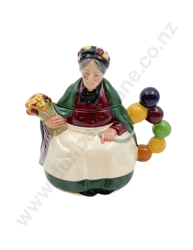 RD Character Teapot "Old Balloon Seller" Image 1++