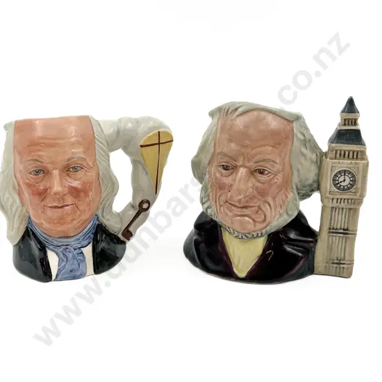 Two Medium RD Character Jugs
