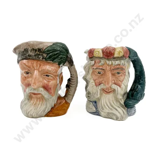 Two Medium RD Character Jugs