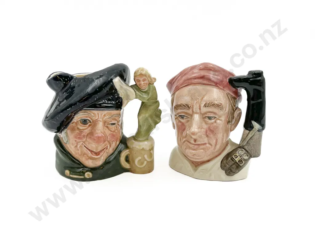 Two Medium RD Character Jugs Image 1++