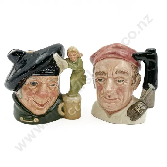 Two Medium RD Character Jugs
