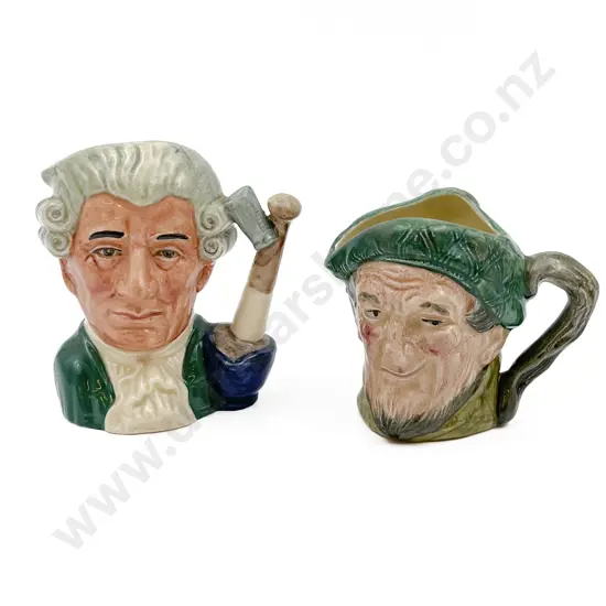 Two Medium RD Character Jugs