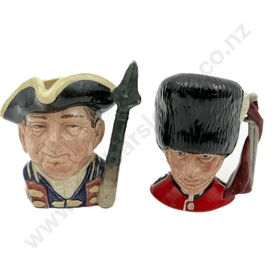 Two Medium RD Character Jugs