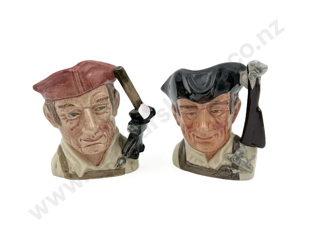 Two Medium RD Character Jugs Image 1++