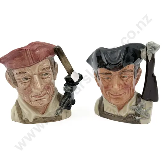 Two Medium RD Character Jugs