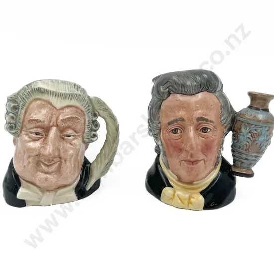 Two Medium RD Character Jugs