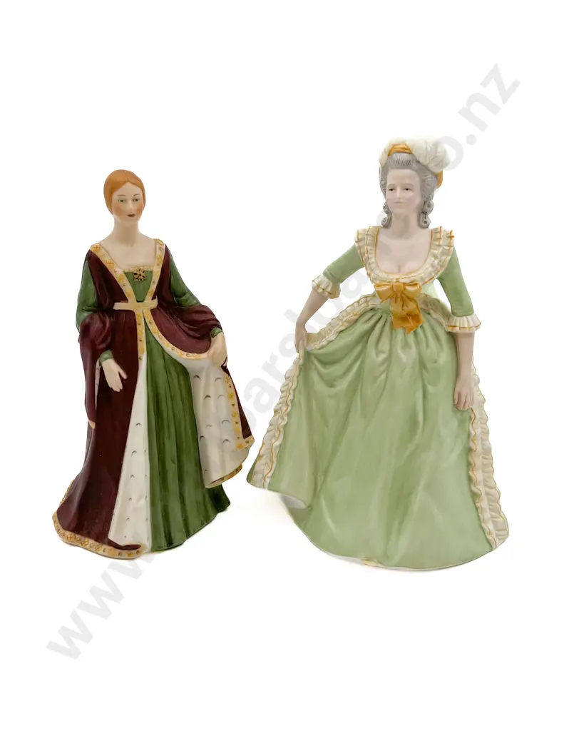 Two Franklin Porcelain Figures Image 1++