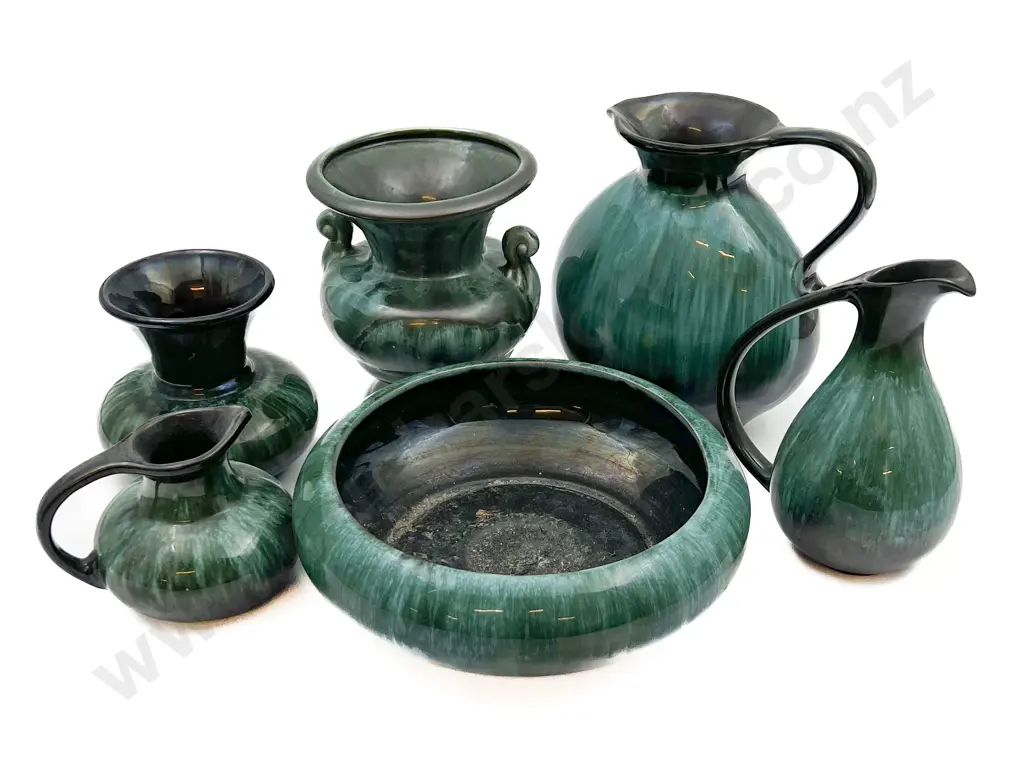 Six Pieces of Blue Mountain Pottery Image 1++