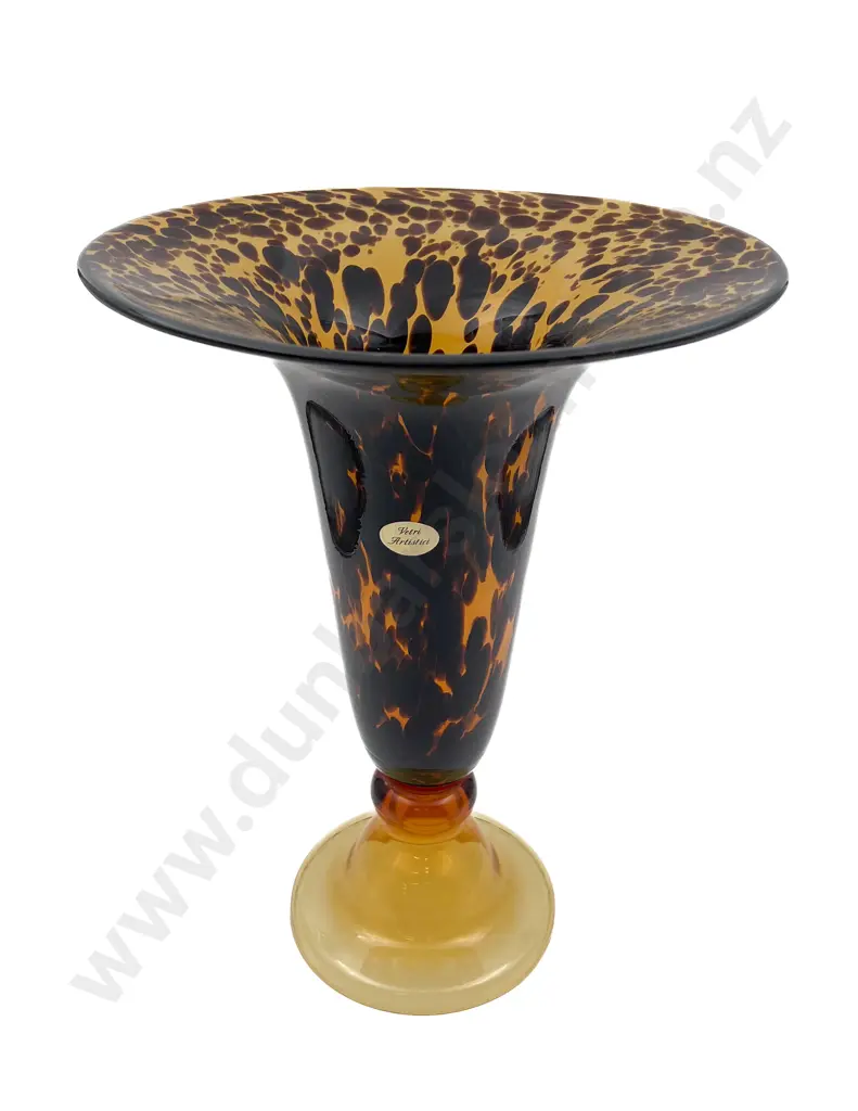 Large Italian Art Glass Vase Image 1++