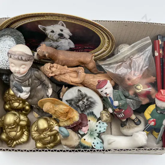 Small Box Qty of Assorted Ornaments