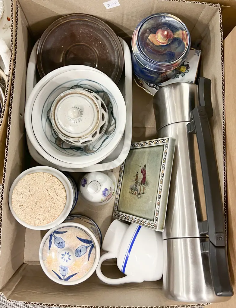 Two Boxes of Assorted China Image 1++