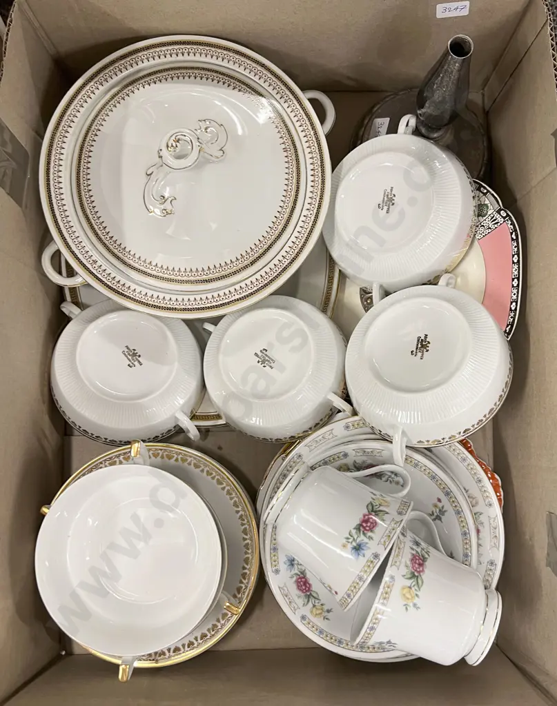 Two Boxes of Assorted China Image 1++