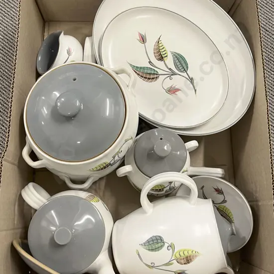 Box Qty of Stoneware Denby Dinnerware