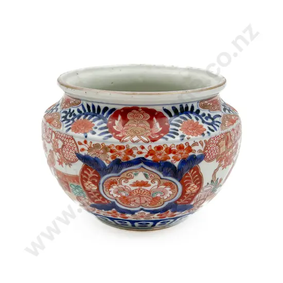 19th Century Export Imari Planter (Hairline Crack to Base)