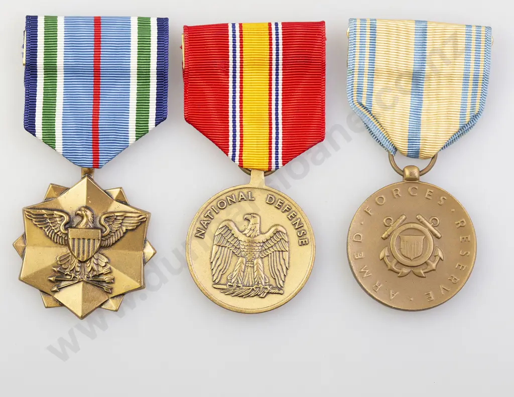 Three US Forces Service Medals Image 1++