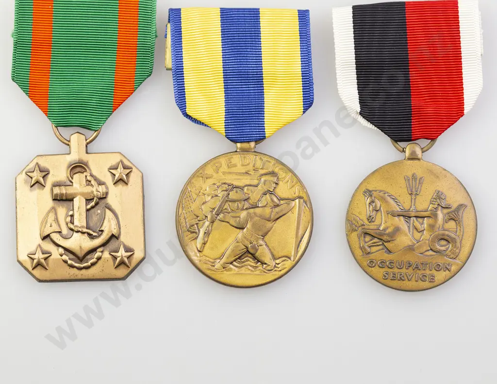 Three US Forces Service Medals Image 1++