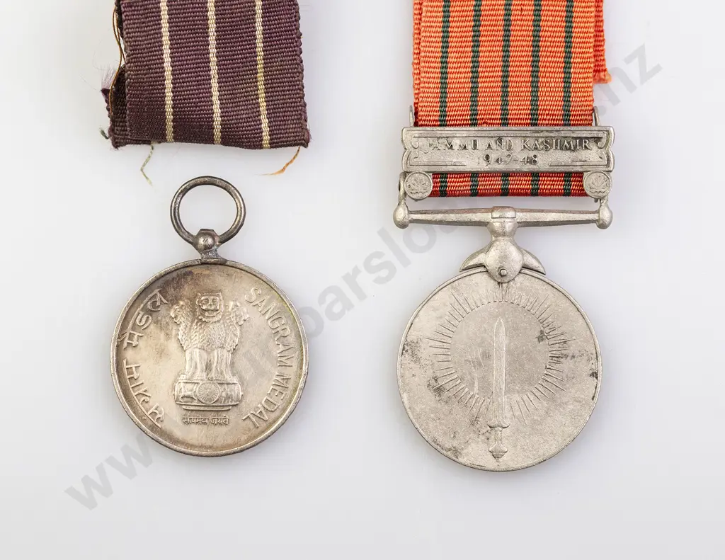 Two India General Service Medals Image 1++
