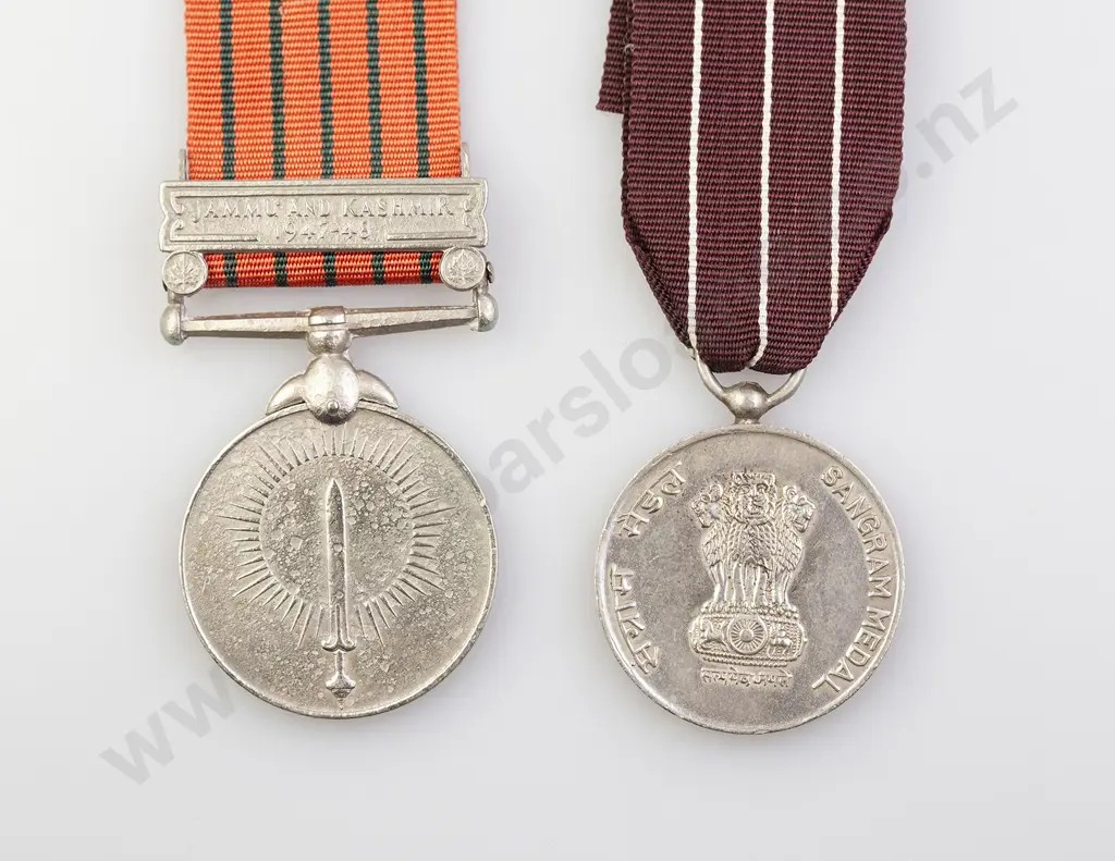 Two India General Service Medals Image 1++