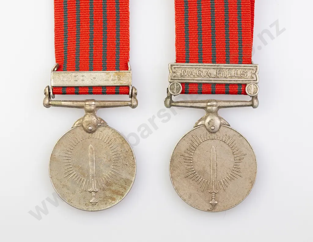 Two India General Service Medals Image 1++