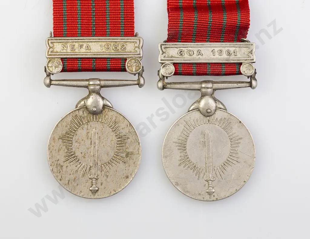 Two India General Service Medals Image 1++