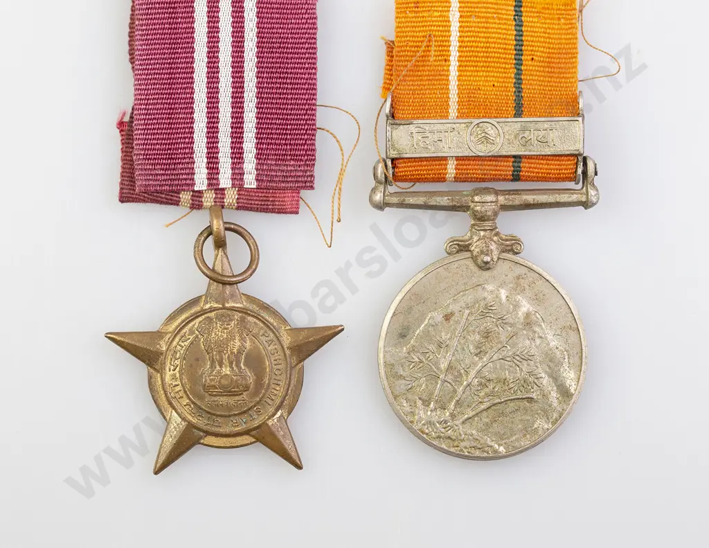 Two India General Service Medals Image 1++