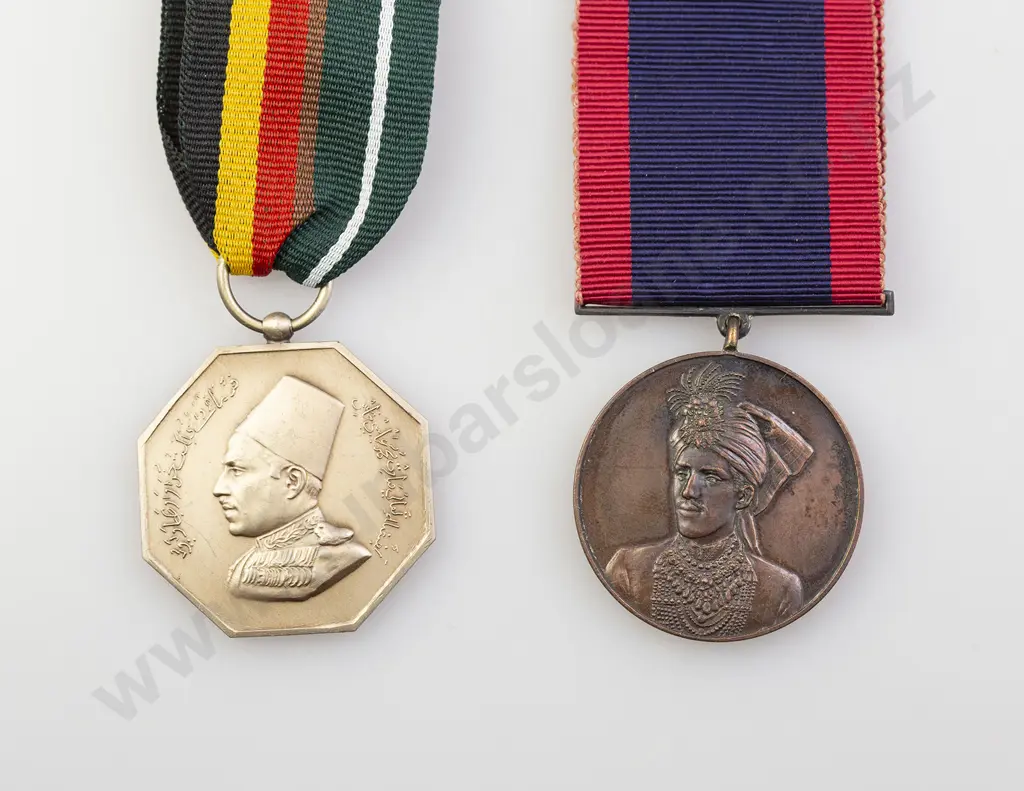 Two Bahawalpur Regiment Medals Image 1++
