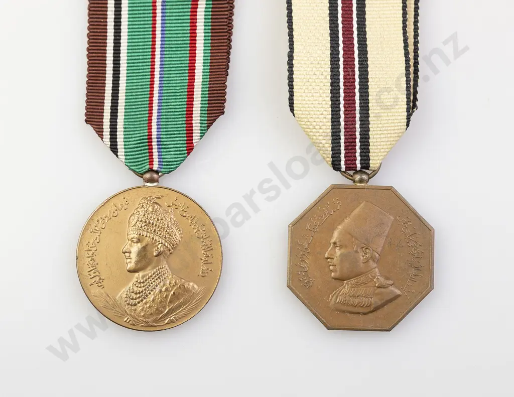 Two Bahawalpur Regiment Medals Image 1++