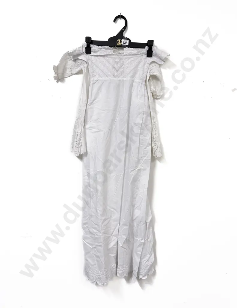 Edwardian Christening Gown and Cot Gown Image 1++