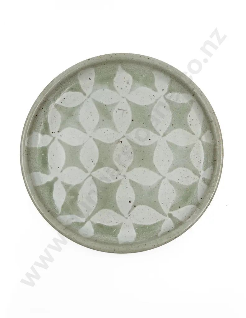 Paul Melser Glazed Pottery Plate Image 1++