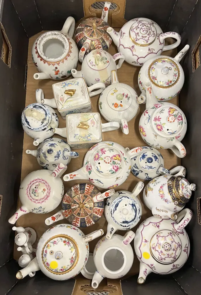 Box of Assorted Teapots Image 1++