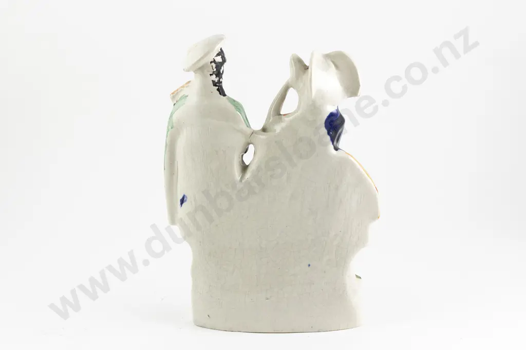 Victorian Staffordshire Flatback Figure Image 1++