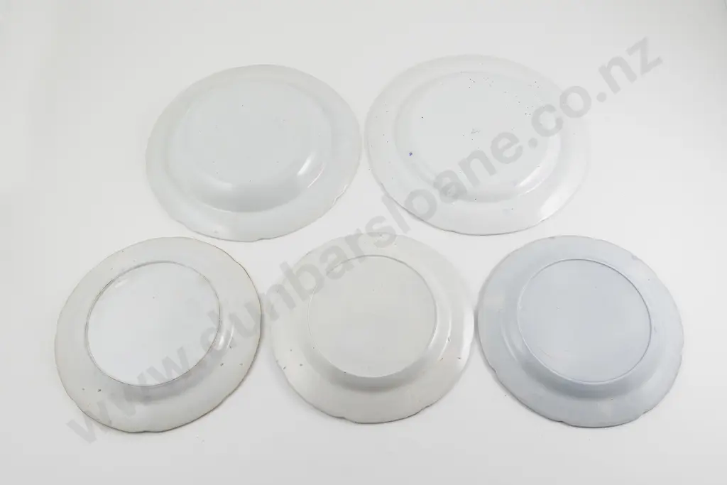 Five Victorian B&W Dishes Image 1++
