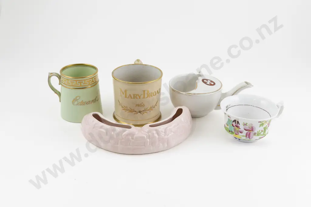 Two Victorian Named Mugs Image 1++