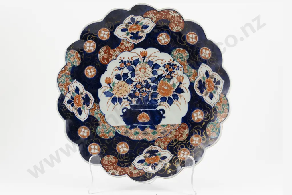 Early C20th Japanese Imari Export Charger Image 1++