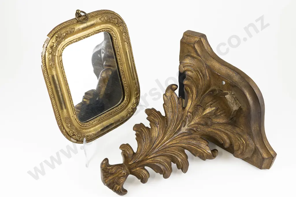 Victorian Gilt Gesso Wood Mirror Image 1++