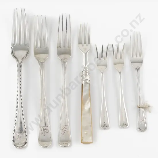 Seven Various S/S Forks