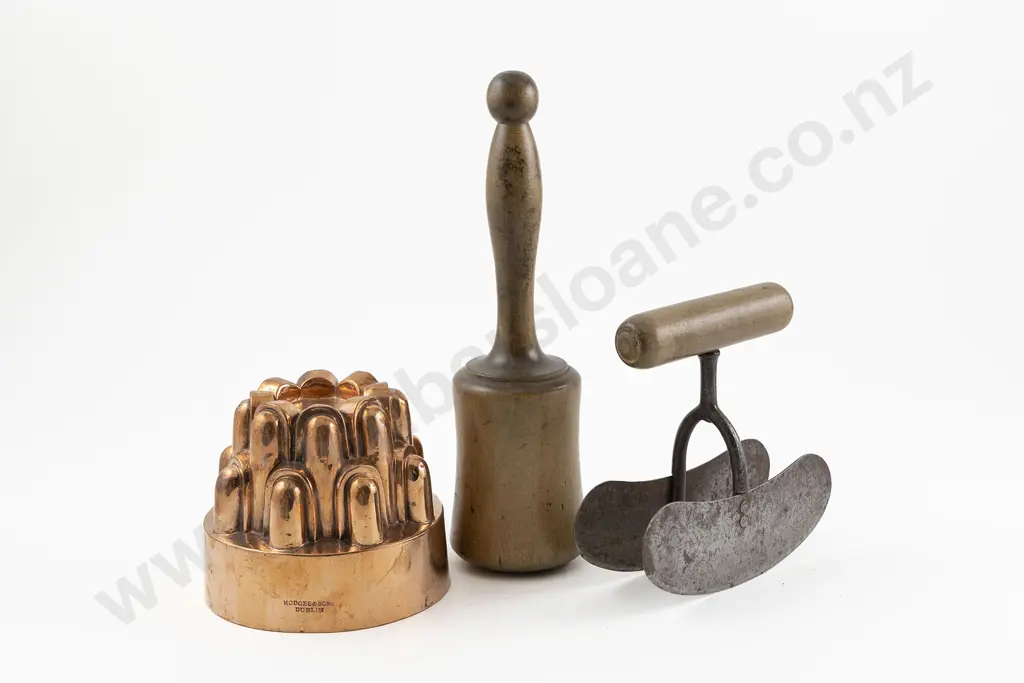 Hodges & Son Dublin Copper Jelly Mould Image 1++