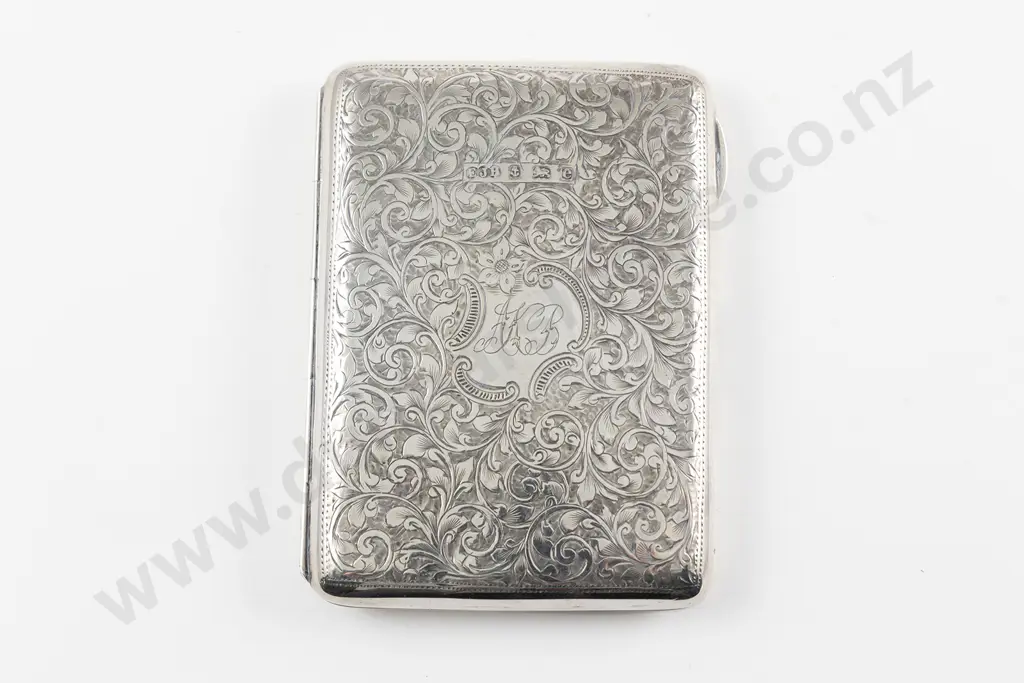 Edw VII S/S Calling Card Case Image 1++