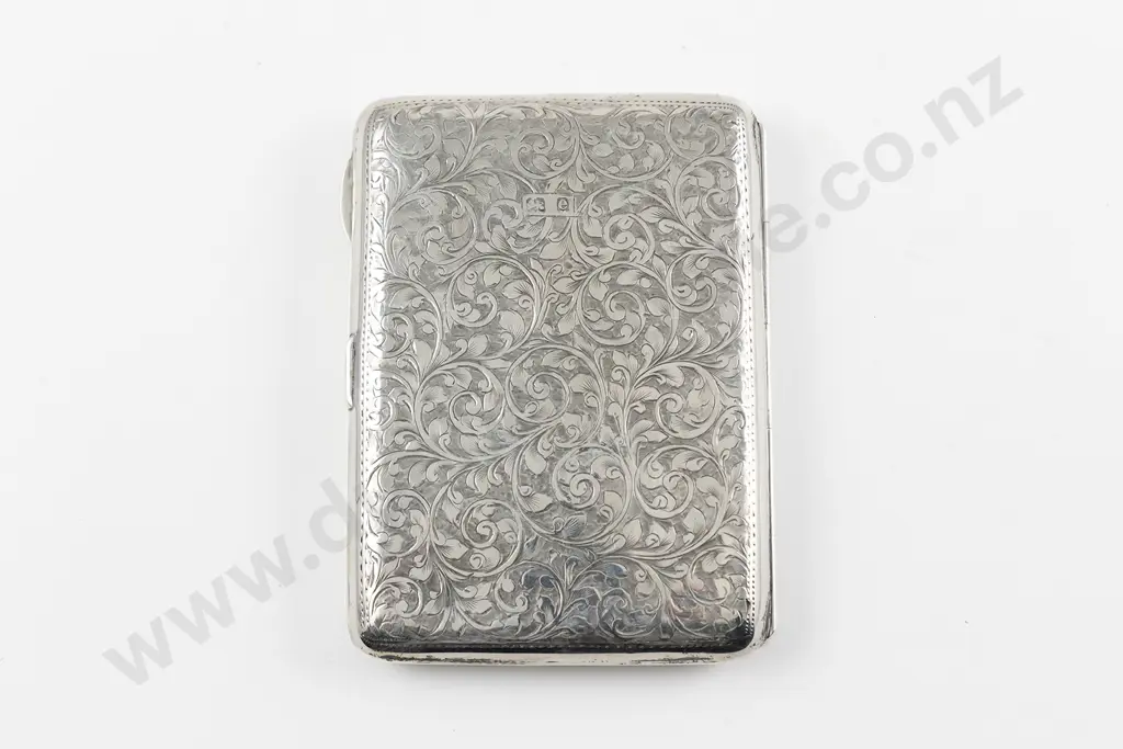 Edw VII S/S Calling Card Case Image 1++